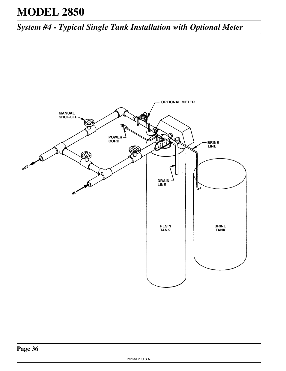 Model 2850, Page 36 | Watts Fleck 2850 Brass Valve User Manual | Page 36 / 44