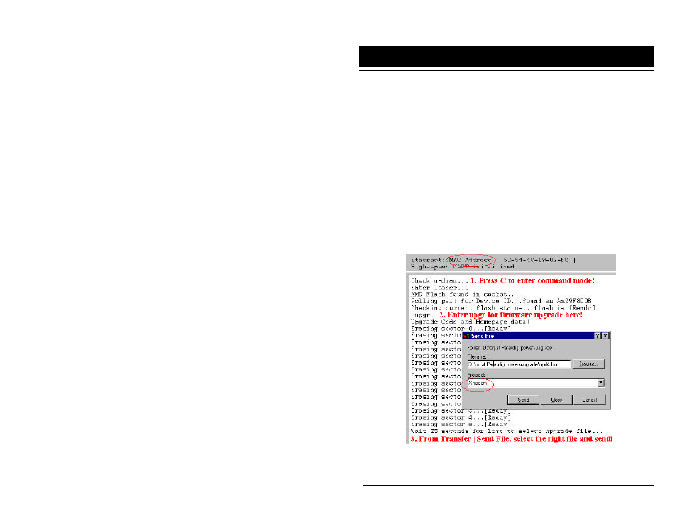 Upgrade firmware | Belkin ePowerSwitch User Manual | Page 29 / 40