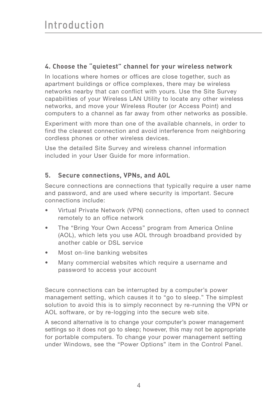 Introduction | Belkin F5D7001 User Manual | Page 6 / 52