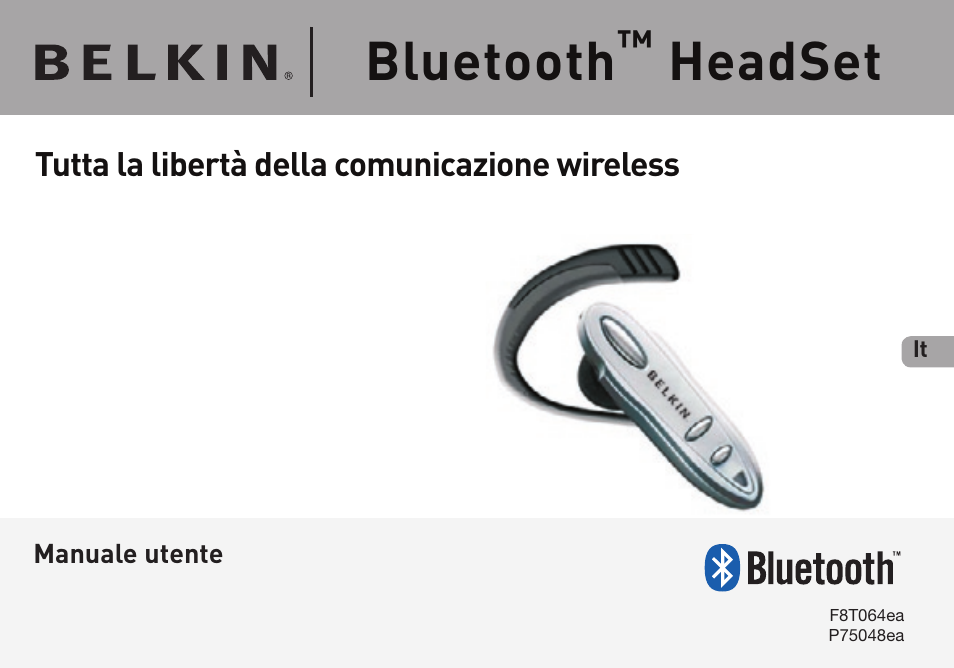 Bluetooth, Headset | Belkin Bluetooth P75048ea User Manual | Page 123 / 148