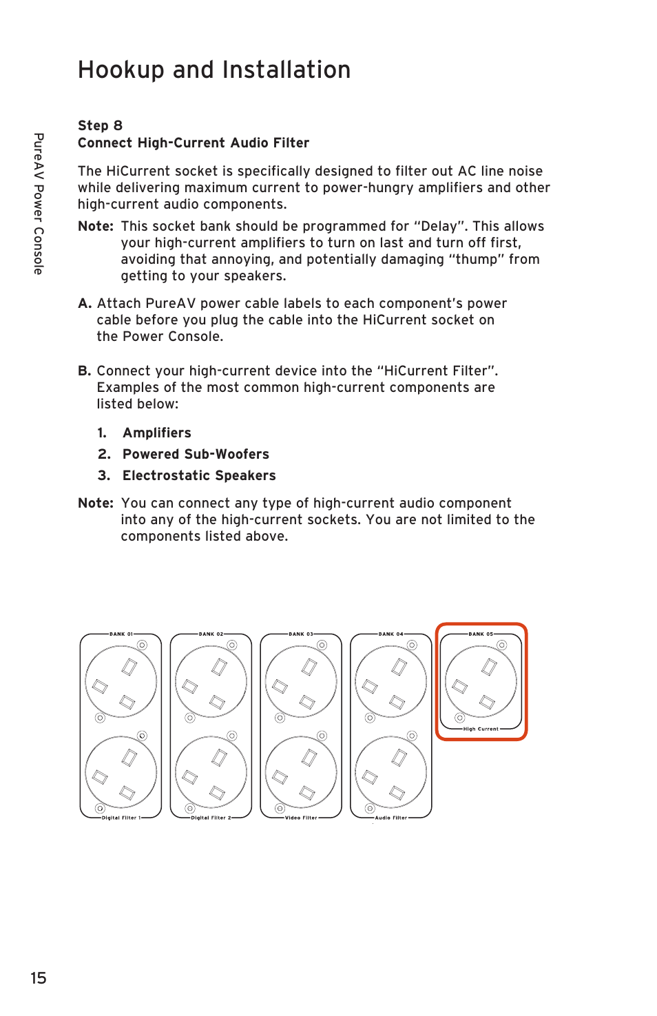 Hookup and installation | Belkin PURE AV PF50 User Manual | Page 16 / 30
