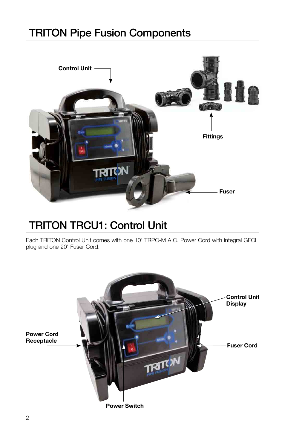 Watts TRCU-M1 User Manual | Page 4 / 56