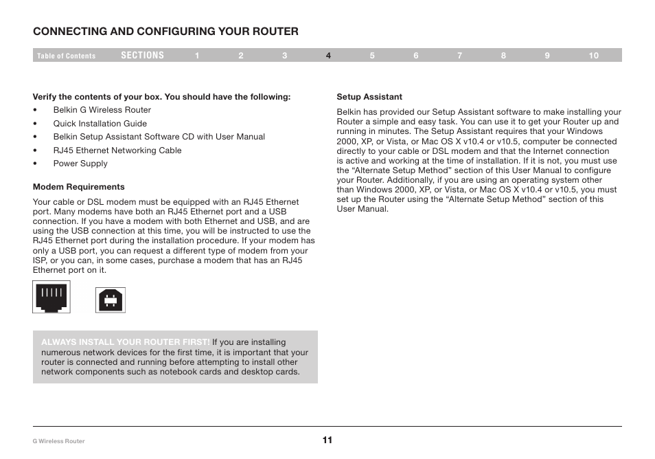 Belkin PM01110 User Manual | Page 13 / 115