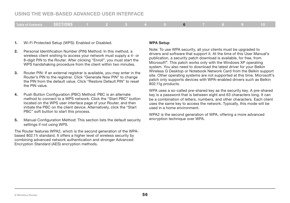 Belkin PM01110 User Manual | Page 58 / 115