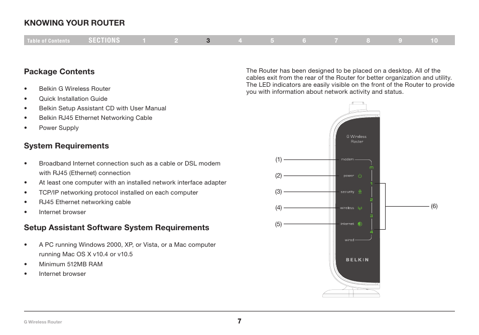 Belkin PM01110 User Manual | Page 9 / 115