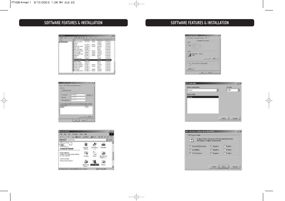 Software features & installation | Belkin OMNIGUARD F6C110-RKM-2U User Manual | Page 12 / 17