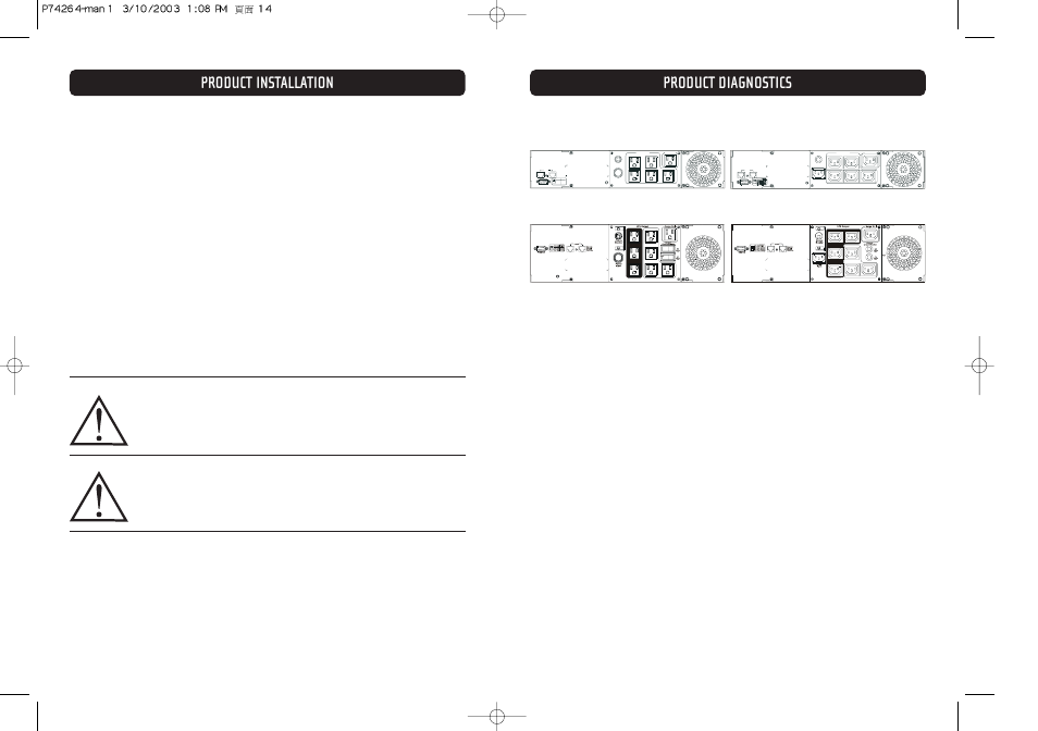 Belkin OMNIGUARD F6C110-RKM-2U User Manual | Page 8 / 17