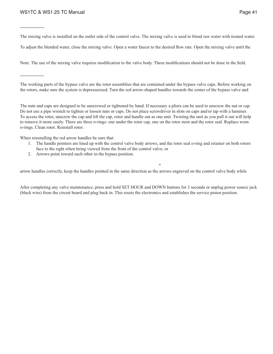 Watts W100F User Manual | Page 41 / 48