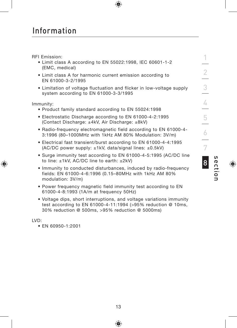 Information, Se ct io n | Belkin 16/24-Port Gigabit Switch P75179ea User Manual | Page 16 / 20