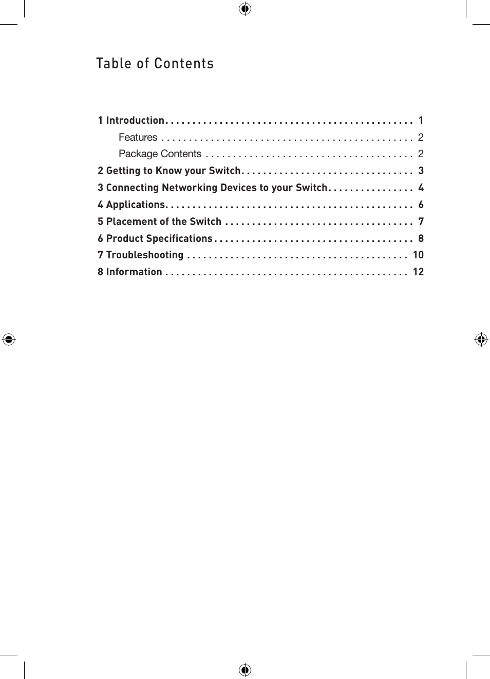 Belkin 16/24-Port Gigabit Switch P75179ea User Manual | Page 3 / 20