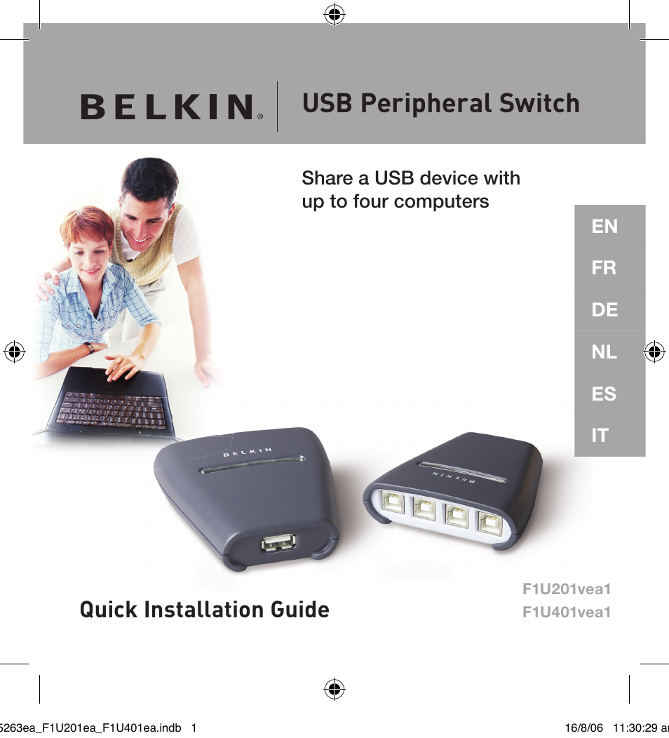 Belkin F1U201VEA1 User Manual | 40 pages