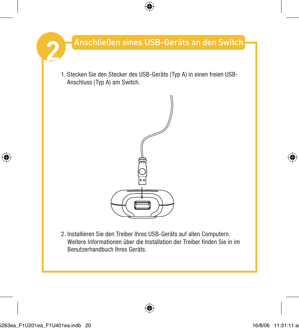 Belkin F1U201VEA1 User Manual | Page 20 / 40