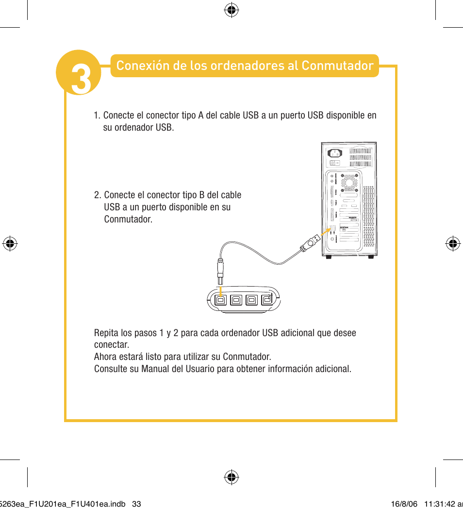 Belkin F1U201VEA1 User Manual | Page 33 / 40