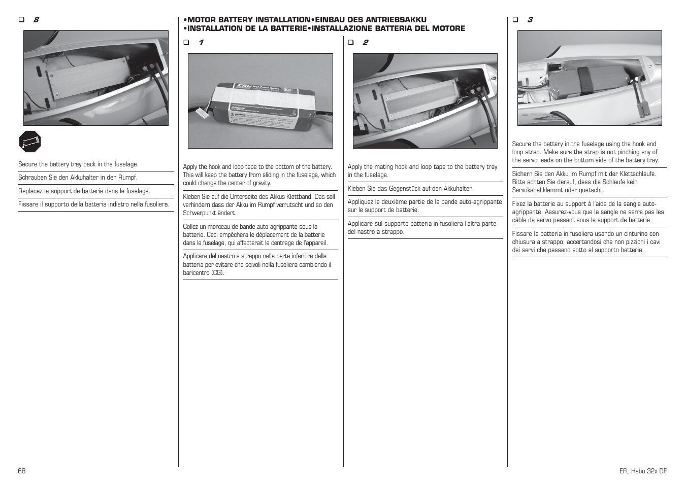 E-flite Habu 32x DF ARF User Manual | Page 68 / 84
