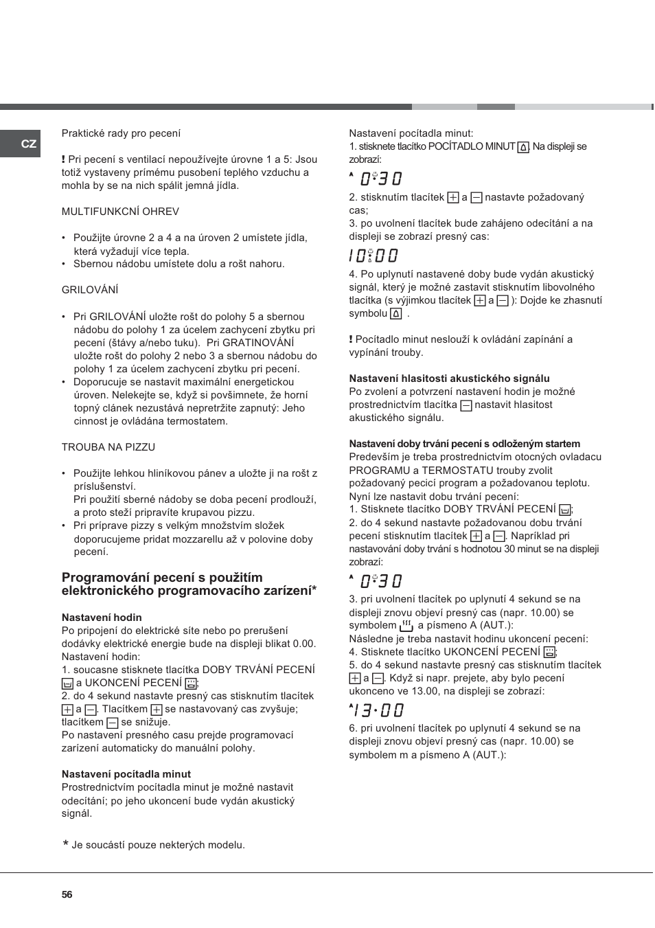 Hotpoint Ariston CE 6V P6 EU/HA User Manual | Page 56 / 76