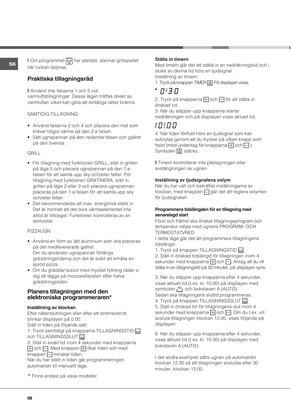 Hotpoint Ariston CE 6V P6 EU/HA User Manual | Page 68 / 76