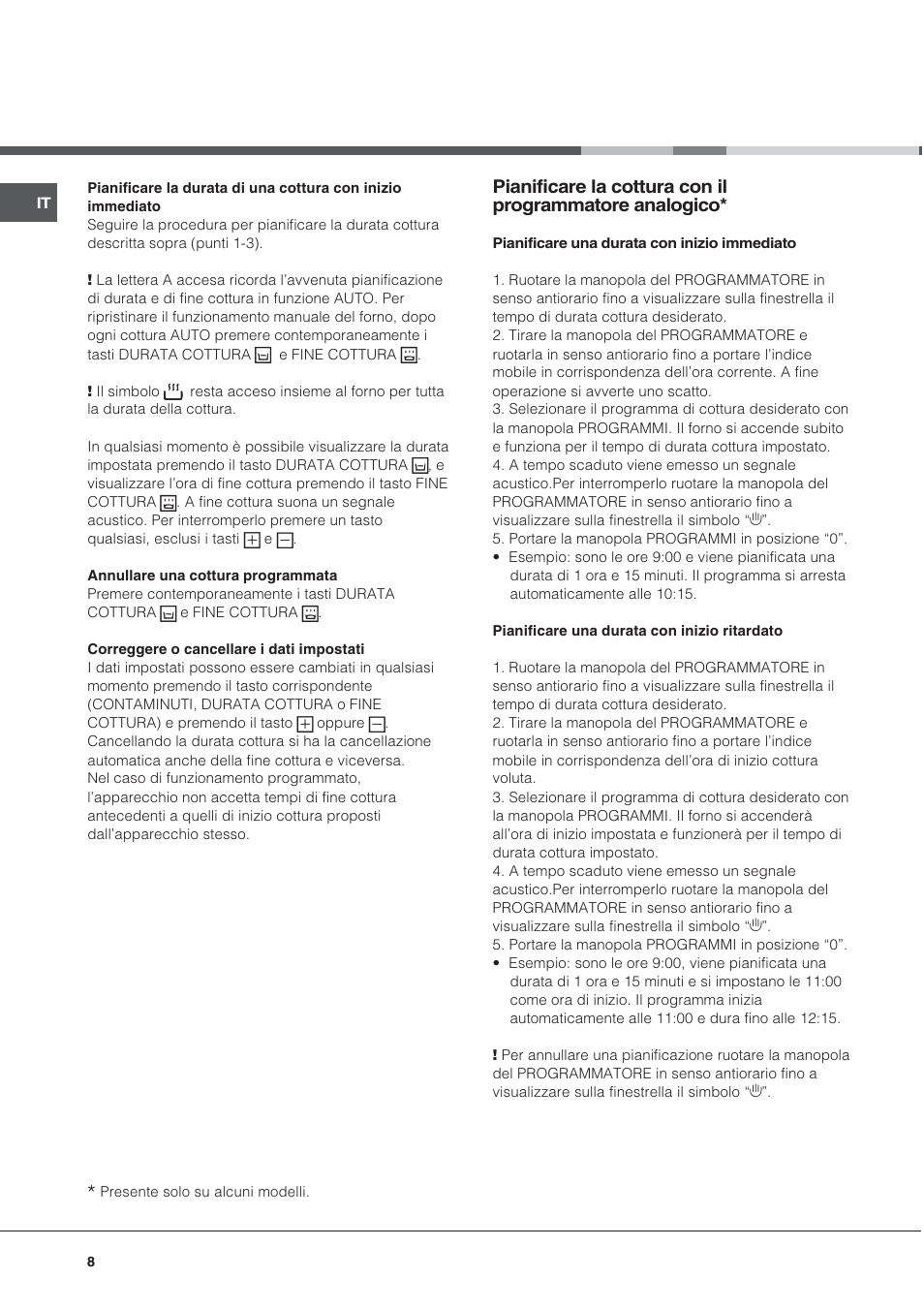 Hotpoint Ariston CE 6V P6 EU/HA User Manual | Page 8 / 76