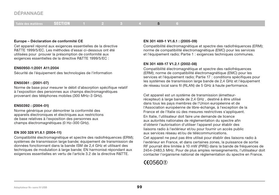 Belkin F5D8055tt User Manual | Page 101 / 155