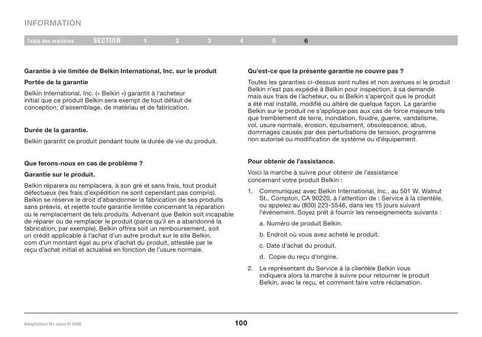 Belkin F5D8055tt User Manual | Page 102 / 155