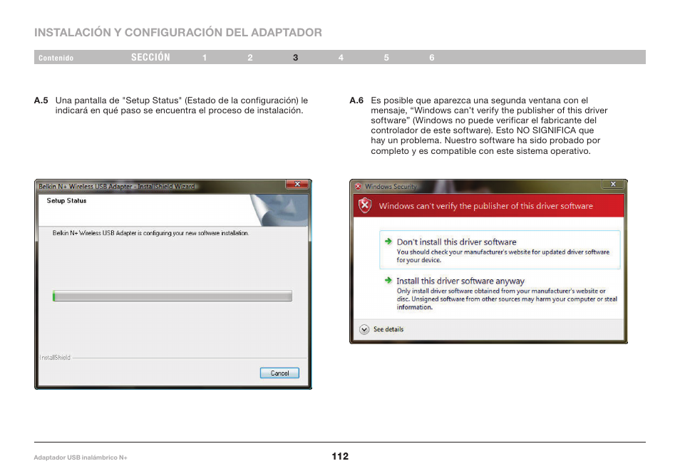 Belkin F5D8055tt User Manual | Page 114 / 155