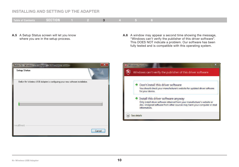 Belkin F5D8055tt User Manual | Page 12 / 155