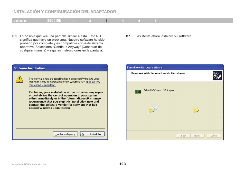 Belkin F5D8055tt User Manual | Page 125 / 155