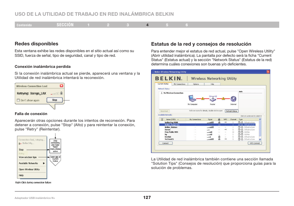 Belkin F5D8055tt User Manual | Page 129 / 155