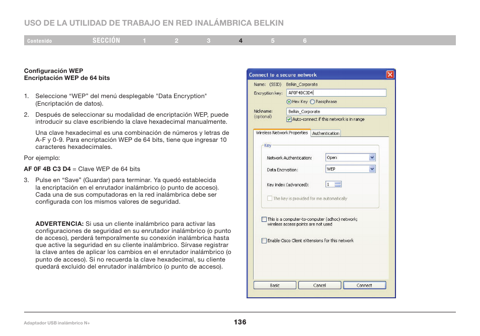 Belkin F5D8055tt User Manual | Page 138 / 155