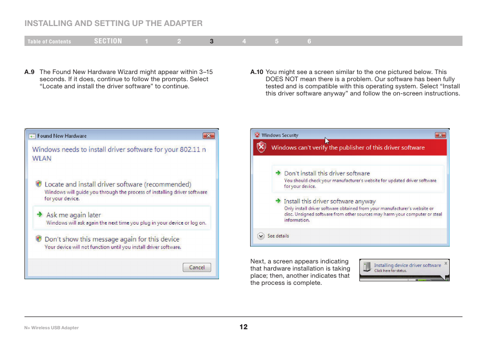 Belkin F5D8055tt User Manual | Page 14 / 155