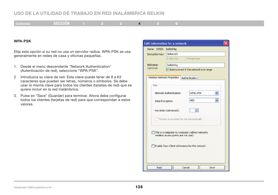 Belkin F5D8055tt User Manual | Page 140 / 155