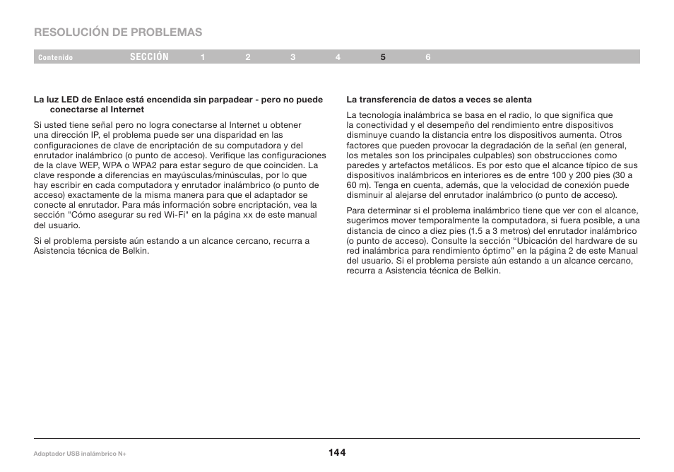 Belkin F5D8055tt User Manual | Page 146 / 155