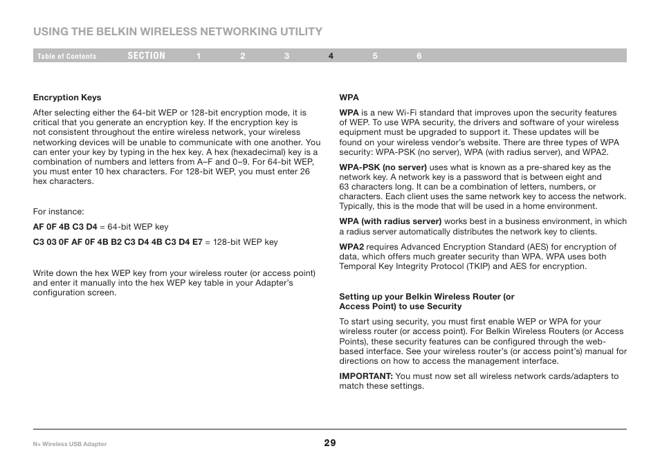 Belkin F5D8055tt User Manual | Page 31 / 155