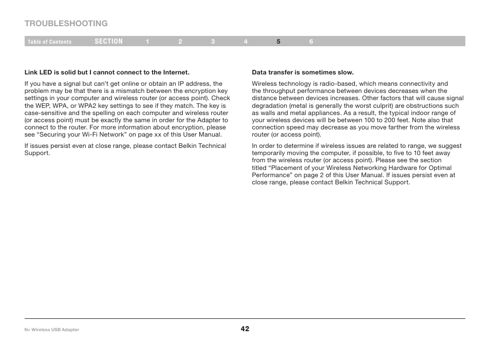 Belkin F5D8055tt User Manual | Page 44 / 155