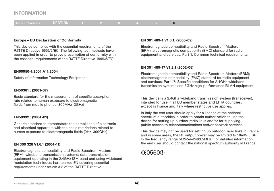 Belkin F5D8055tt User Manual | Page 50 / 155