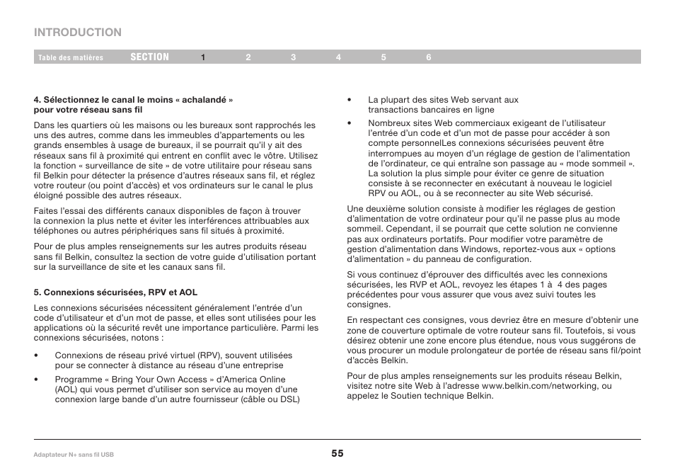 Belkin F5D8055tt User Manual | Page 57 / 155