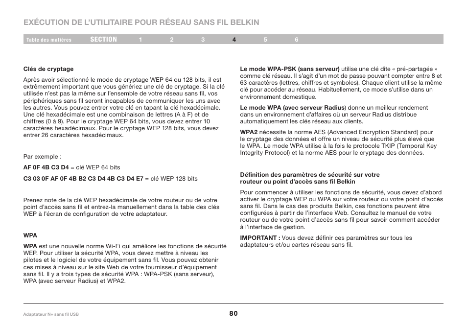 Belkin F5D8055tt User Manual | Page 82 / 155