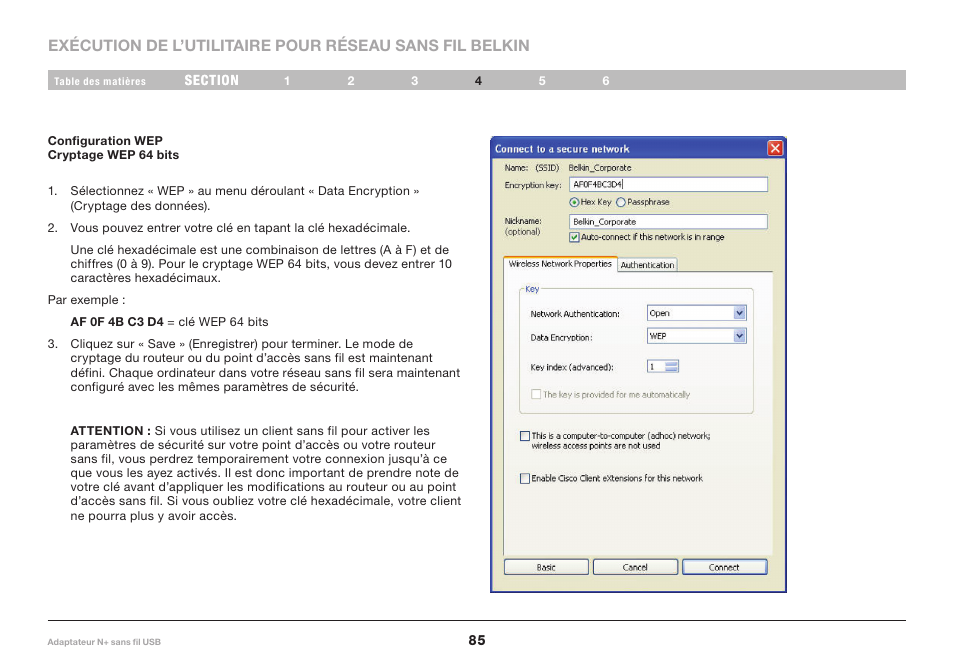 Belkin F5D8055tt User Manual | Page 87 / 155
