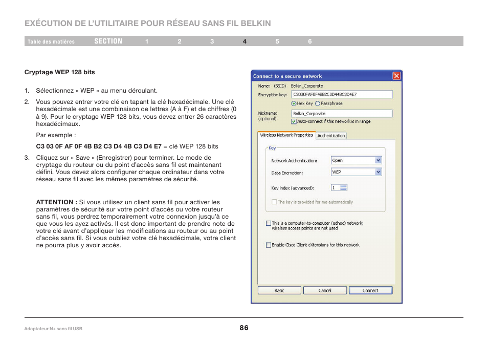 Belkin F5D8055tt User Manual | Page 88 / 155