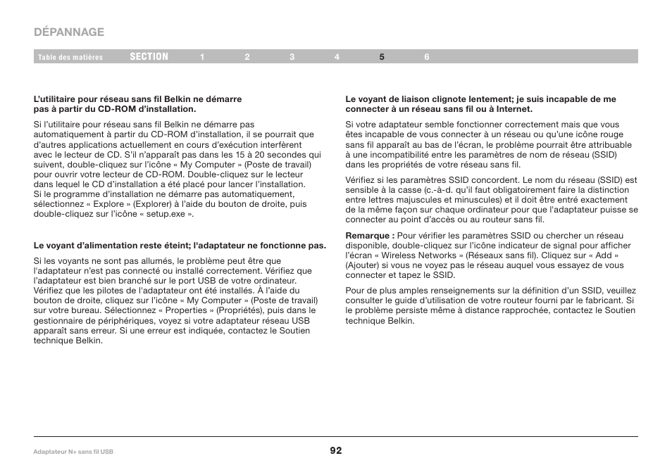 Belkin F5D8055tt User Manual | Page 94 / 155