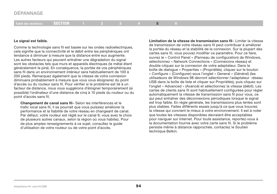 Belkin F5D8055tt User Manual | Page 96 / 155