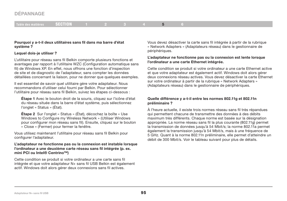 Belkin F5D8055tt User Manual | Page 97 / 155