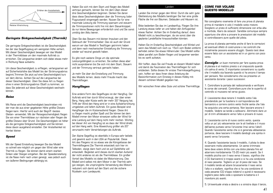 E-flite Mystique RES 2.9m ARF User Manual | Page 41 / 52