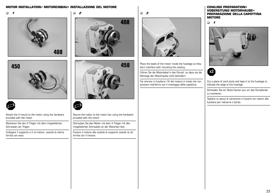 E-flite J-3 Cub 450 User Manual | Page 25 / 40