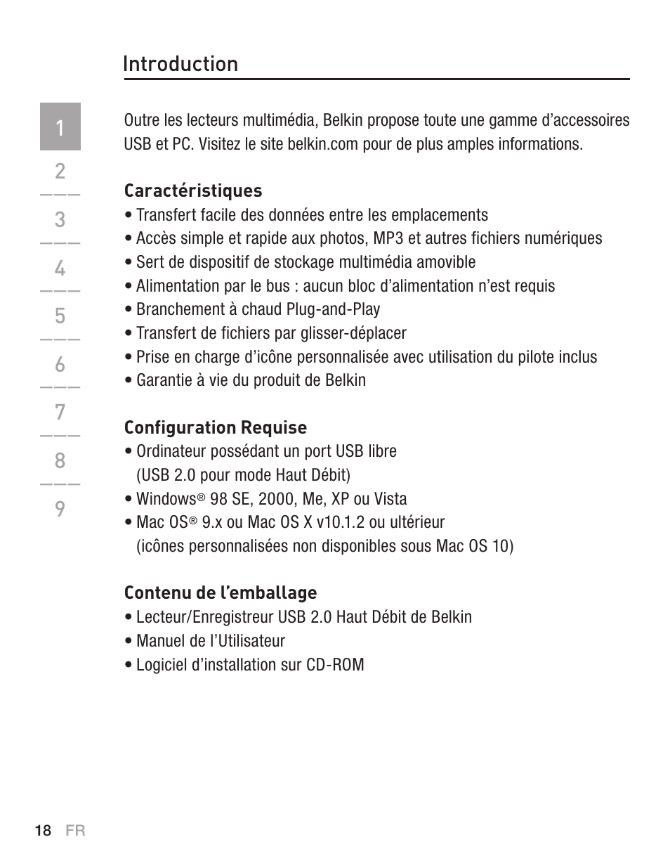 Belkin F5U249EA User Manual | Page 20 / 96