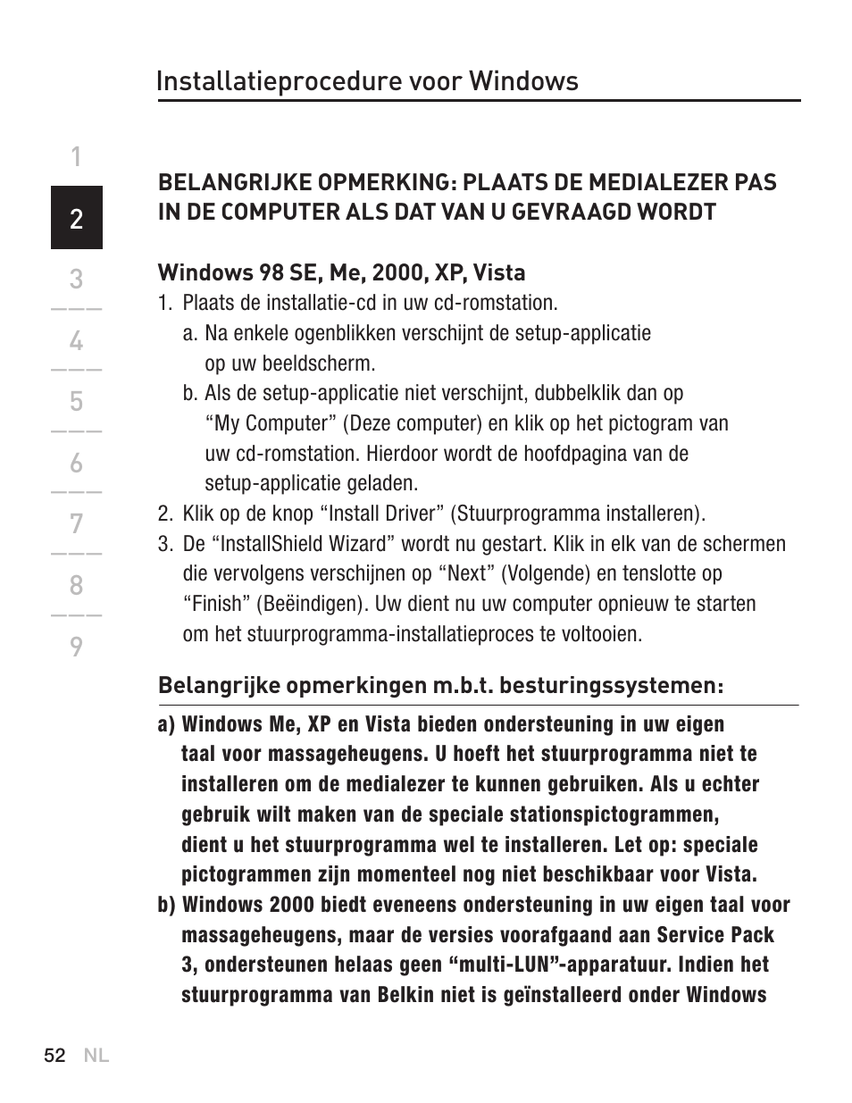 Belkin F5U249EA User Manual | Page 54 / 96