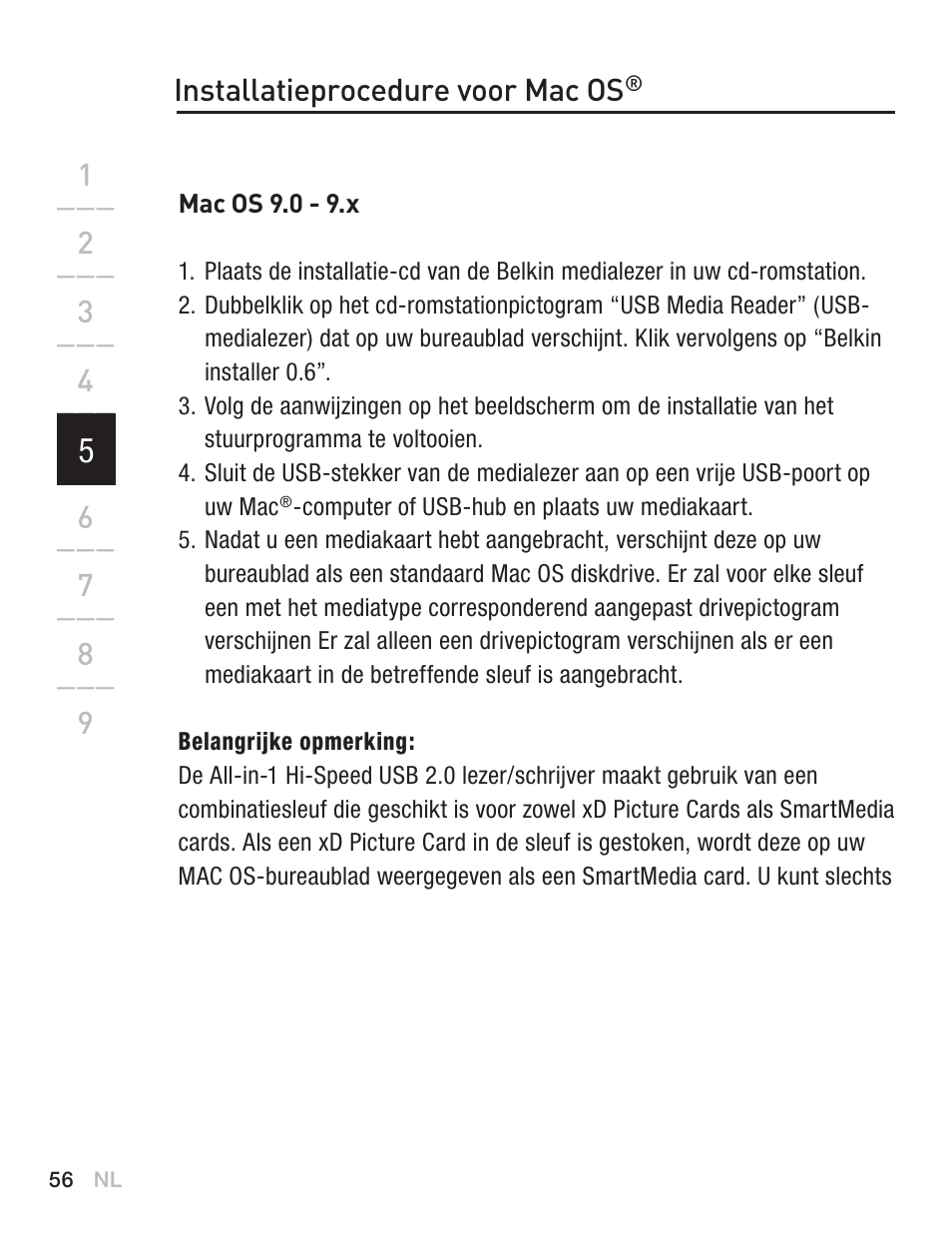 Belkin F5U249EA User Manual | Page 58 / 96