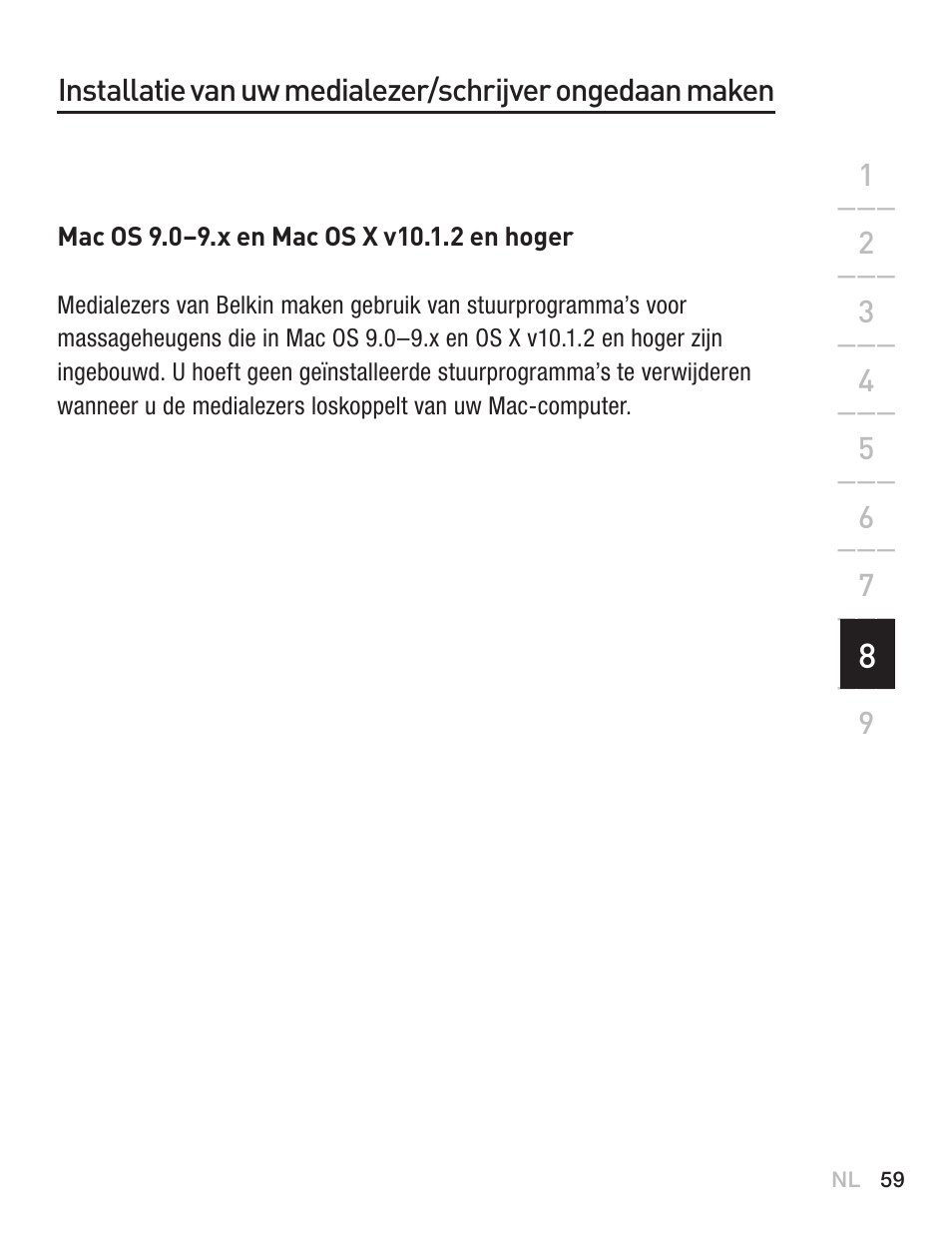 Belkin F5U249EA User Manual | Page 61 / 96