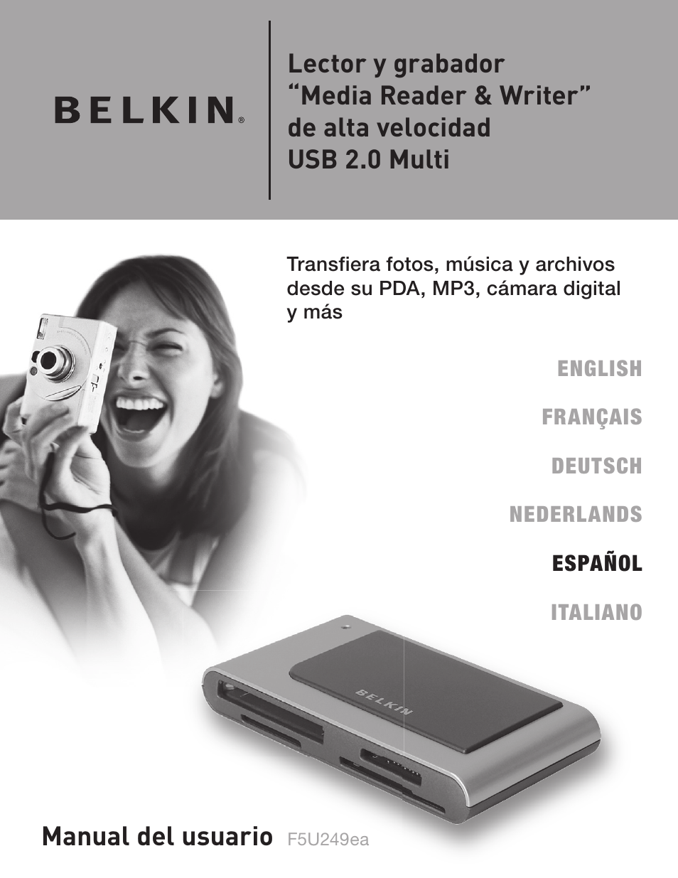 Manual del usuario | Belkin F5U249EA User Manual | Page 65 / 96