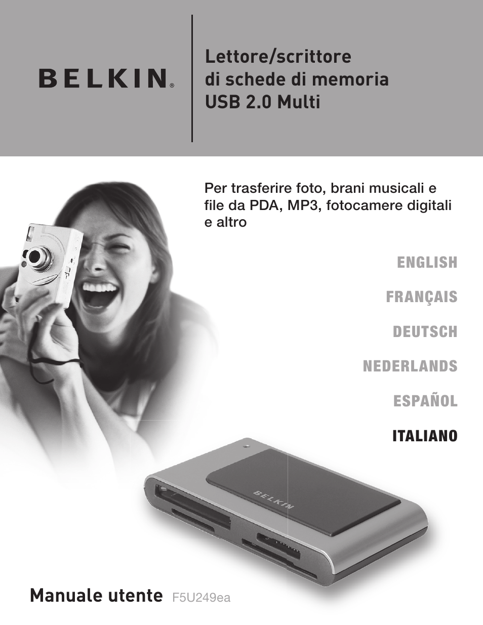 Manuale utente | Belkin F5U249EA User Manual | Page 81 / 96