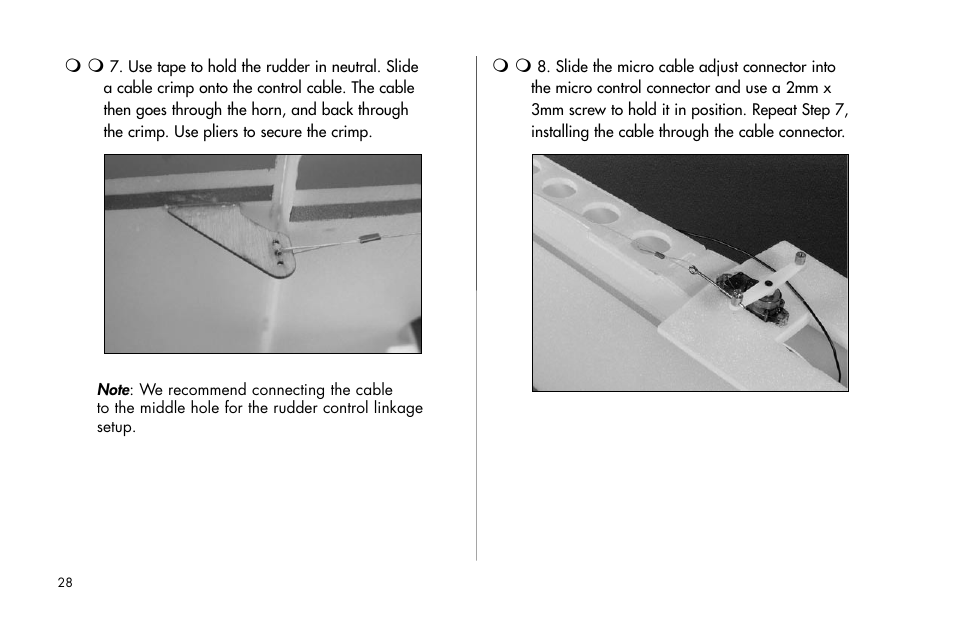E-flite Byp Yak 3D ARF User Manual | Page 28 / 40